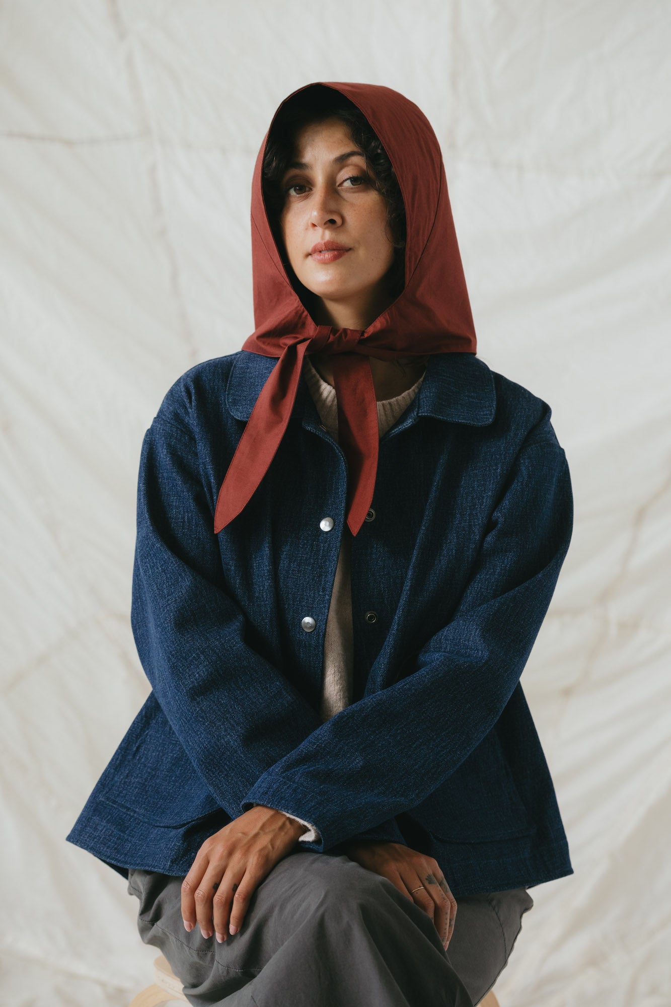 Nimbus Rain Bonnet in Garnet