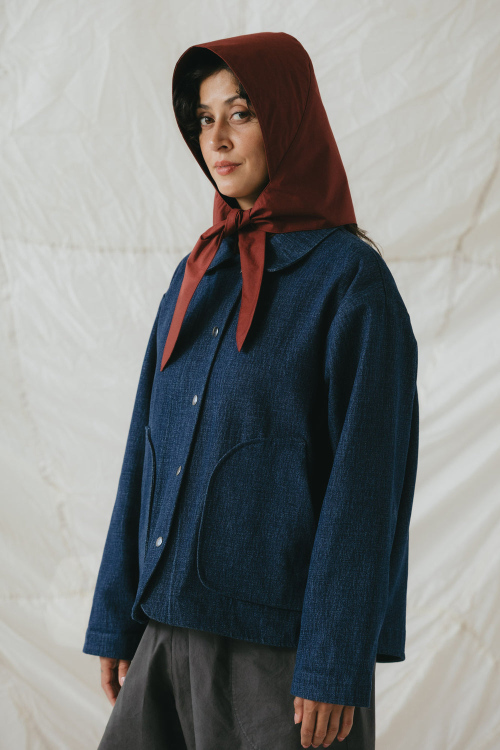 Nimbus Rain Bonnet in Garnet