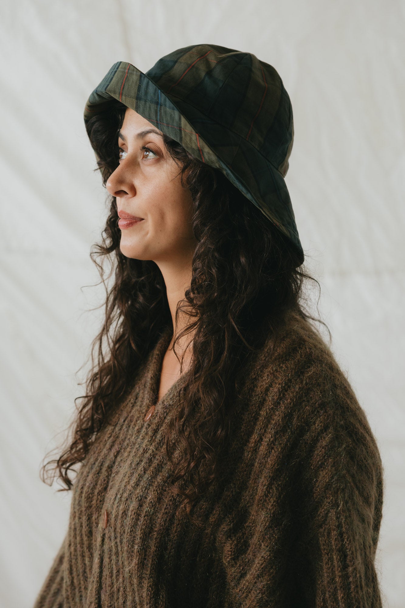 Cirrus Rain Hat in Iona Tartan