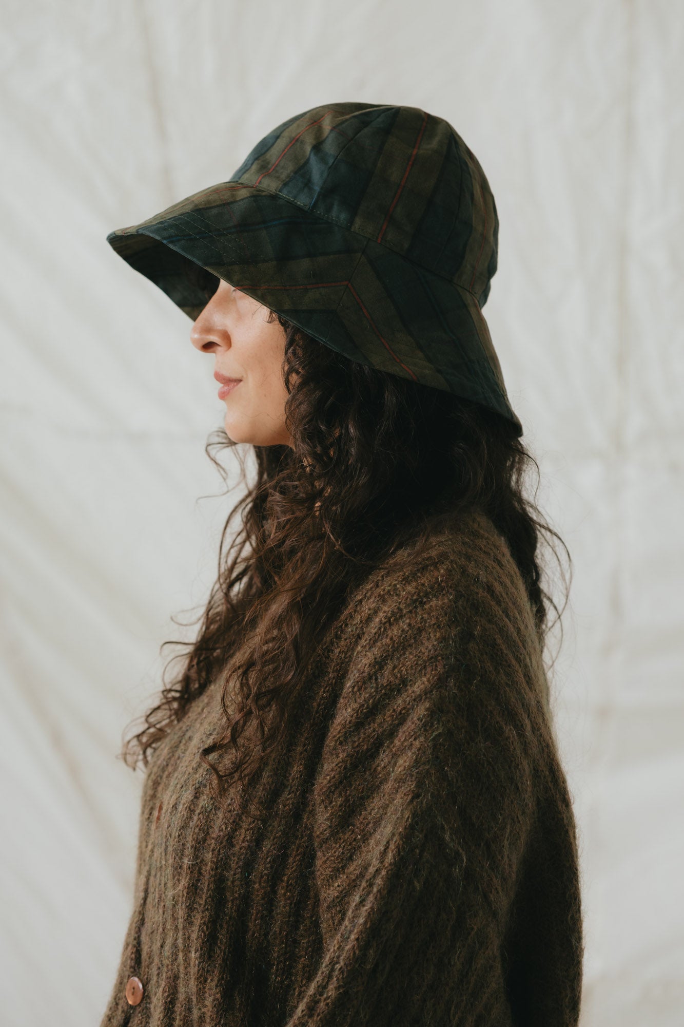 Cirrus Rain Hat in Iona Tartan