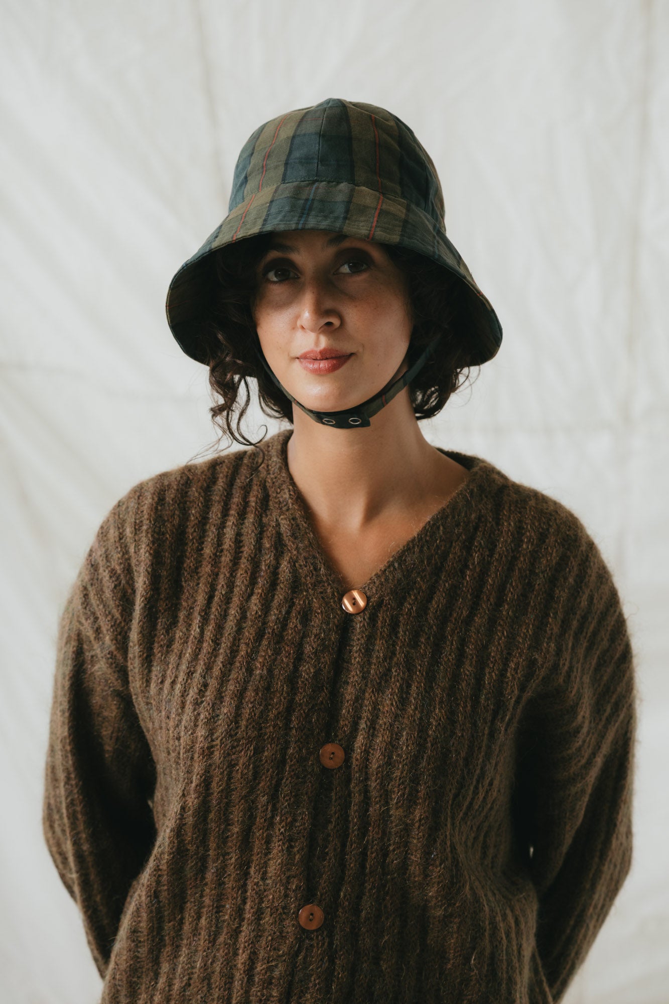 Cirrus Rain Hat in Iona Tartan