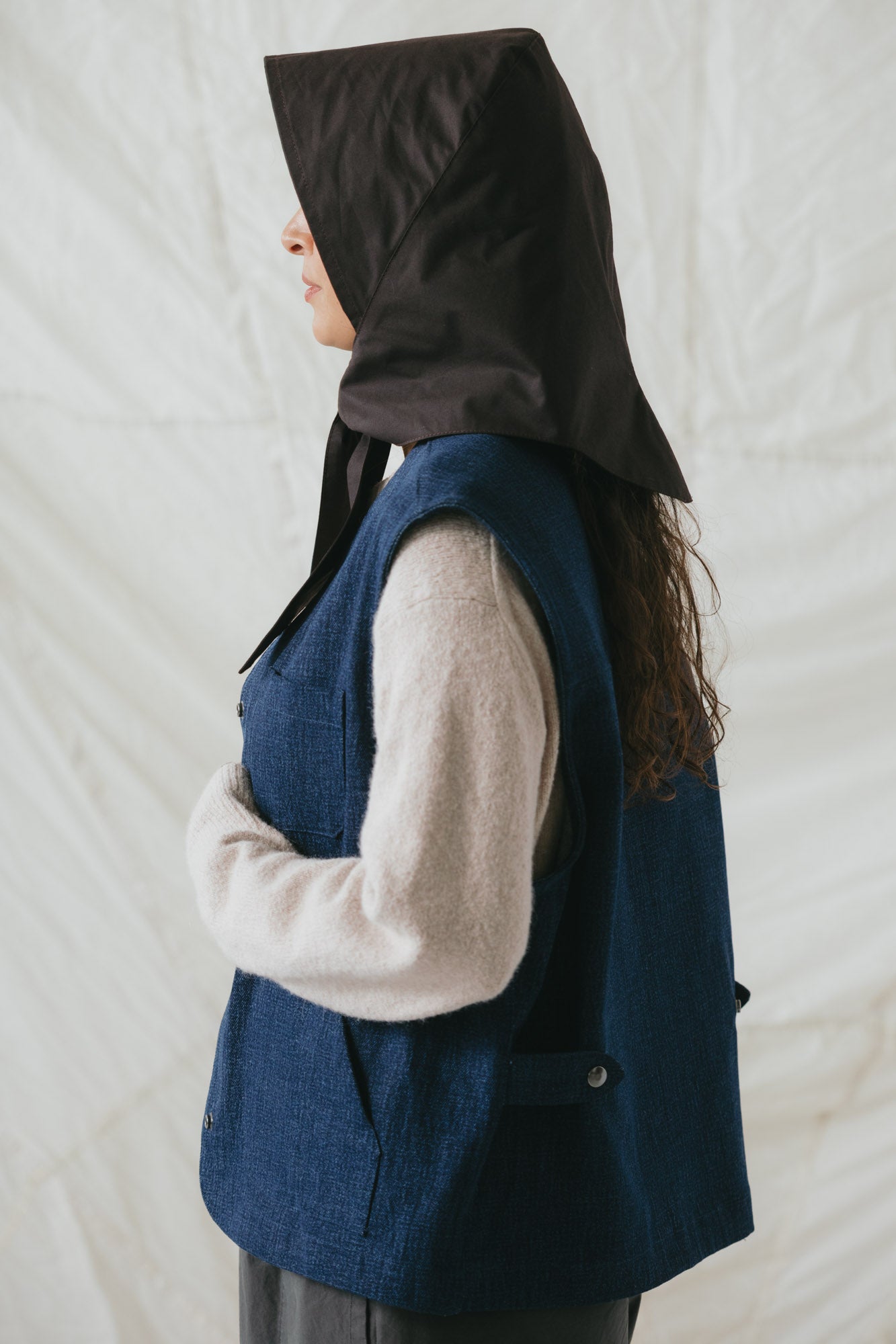Nimbus Rain Bonnet in Espresso