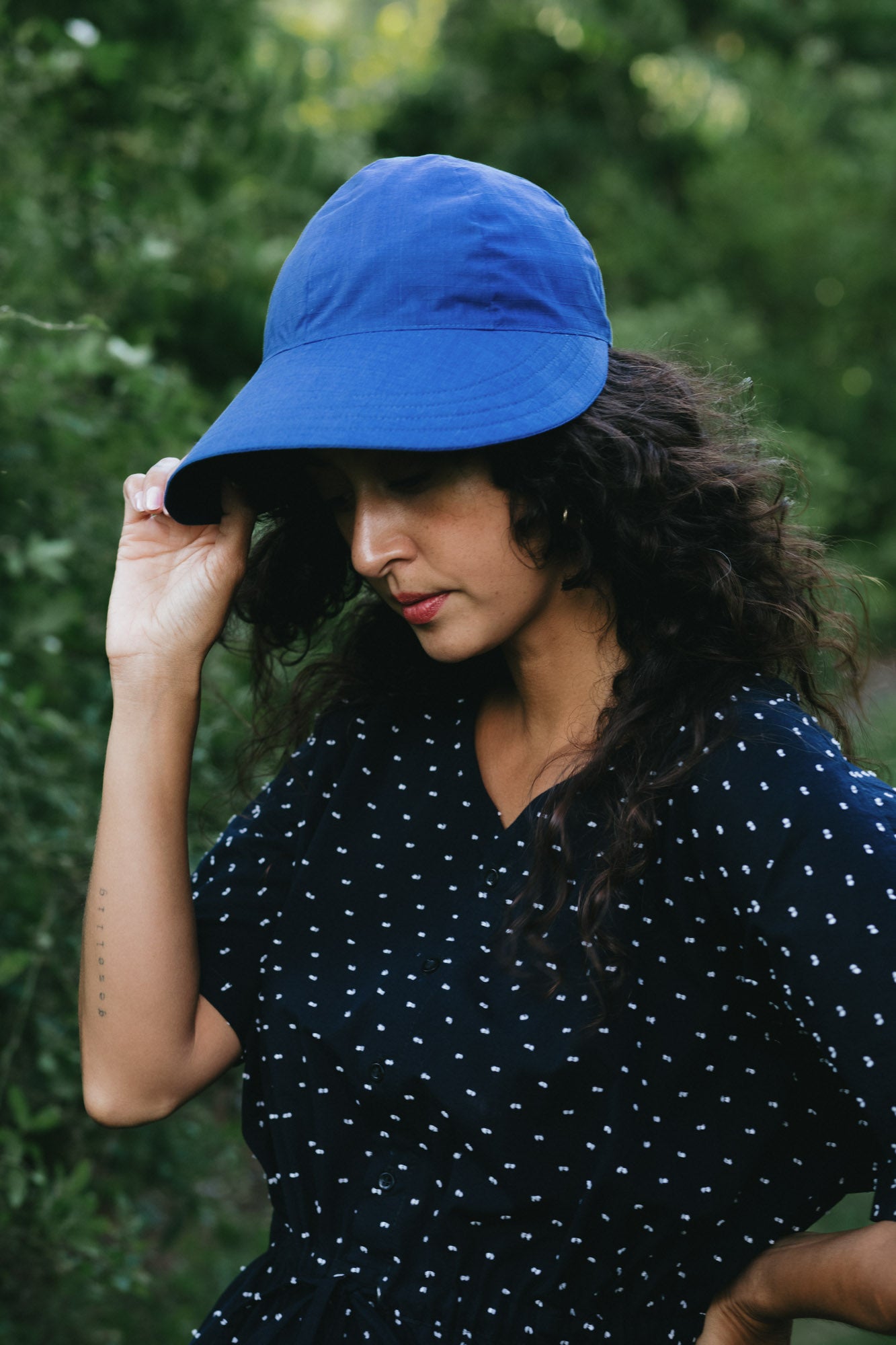 Soleil Hat in Mineral Blue