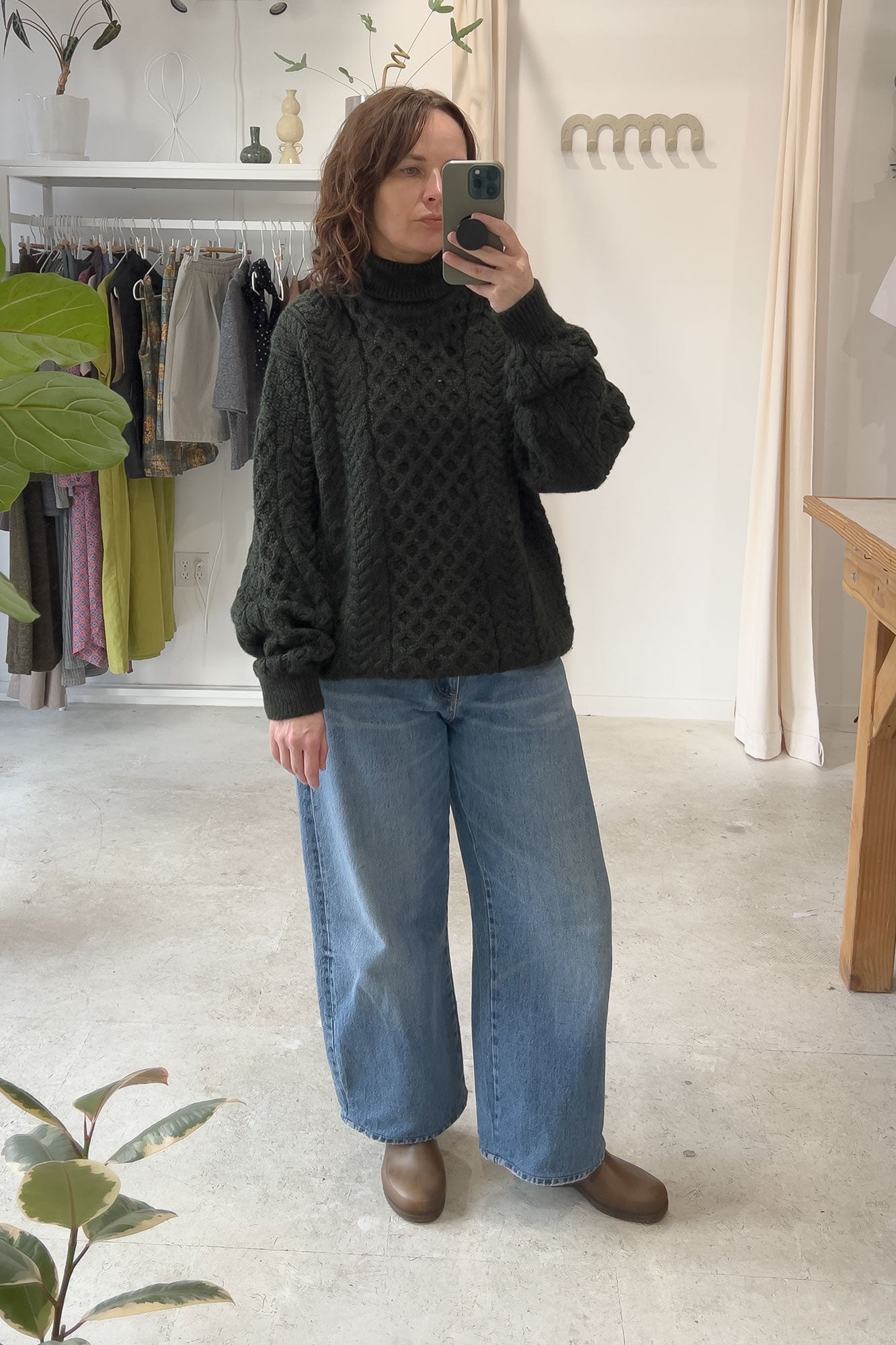 Mossy Glen Turtleneck Sweater
