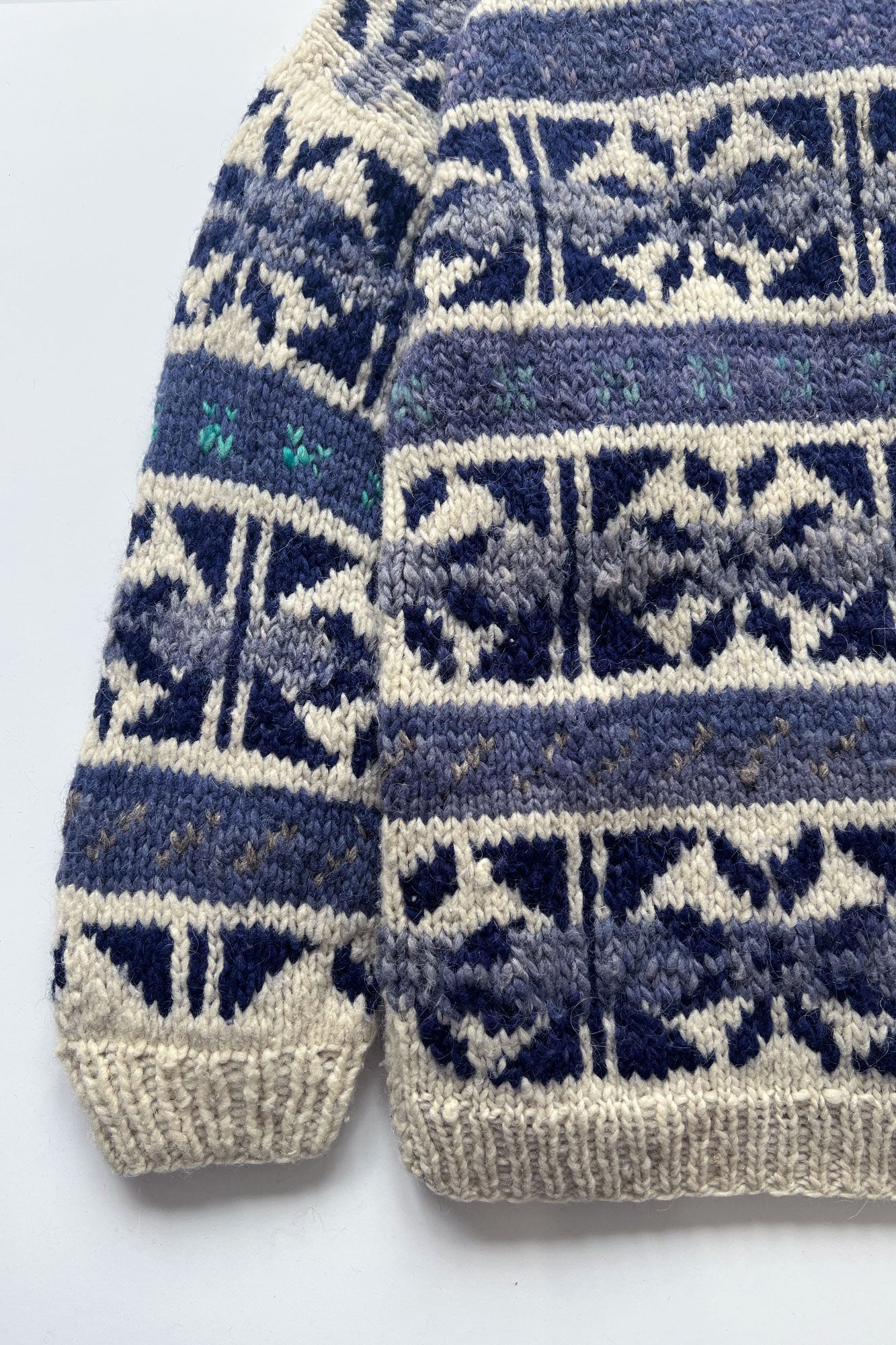 Winter Rose Fair Isle Sweater