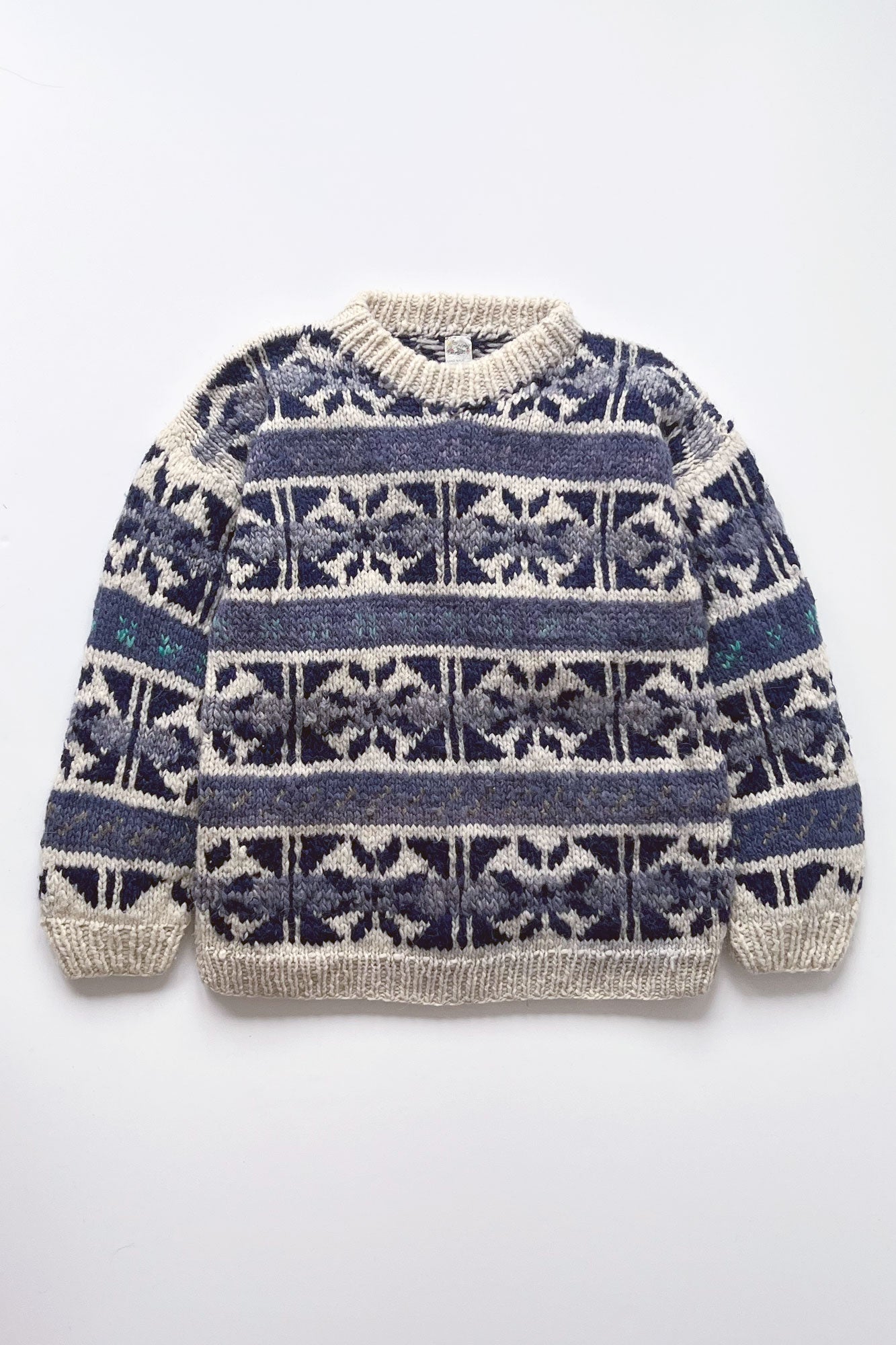 Winter Rose Fair Isle Sweater