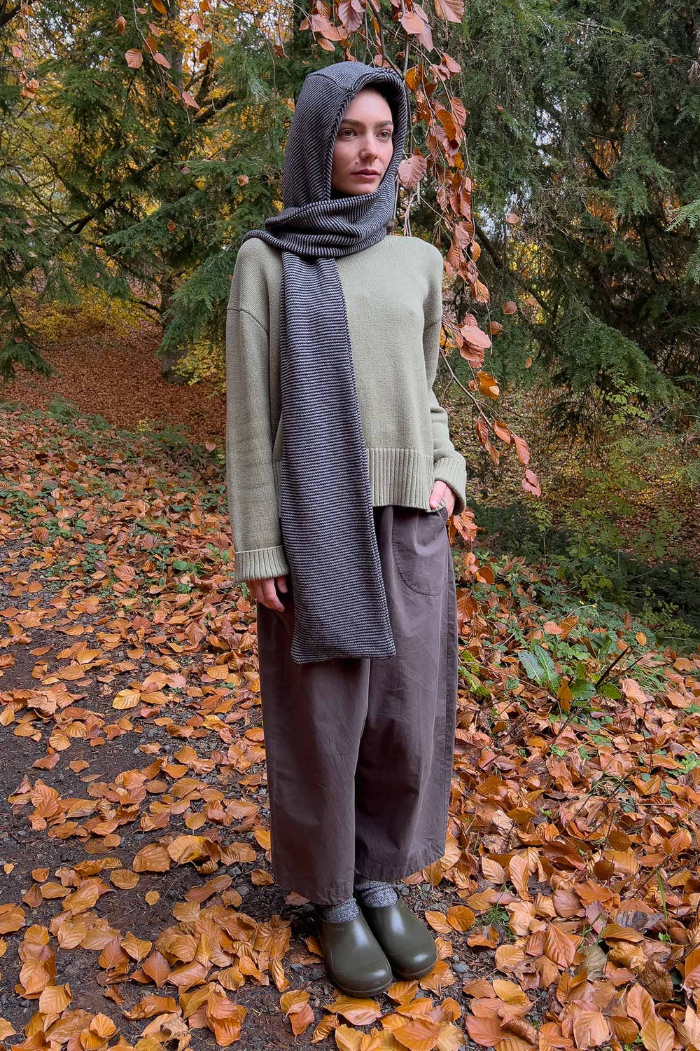 Siobhan Hood in Ash Stripe