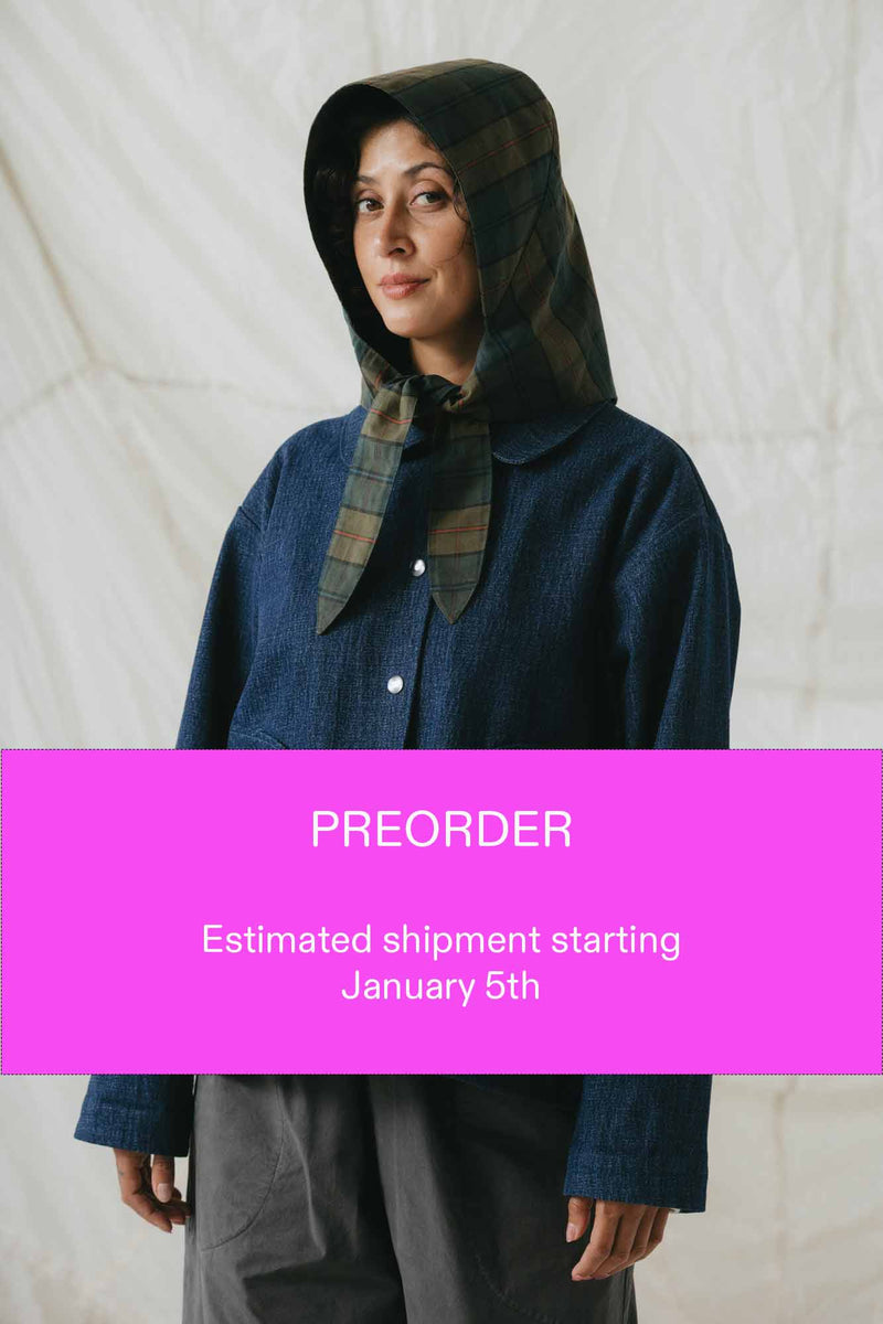PRE ORDER - Nimbus Rain Bonnet in Iona Tartan