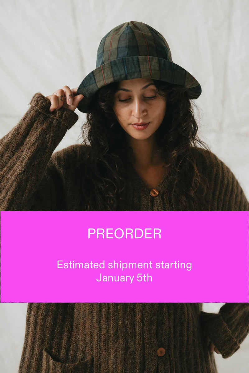 PRE ORDER - Cirrus Rain Hat in Iona Tartan